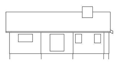 elevation with foundation